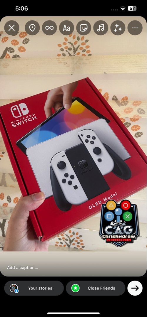 2 MONTHS OLD NINTENDO SWITCH OLED 576GB (64/512) WITH 53