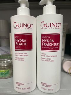 自選4款 2支$399 Guinot Hydra Beaute Cleansing Milk 滋潤潔面乳/中性潔面乳/ 爽膚水 500ml64246851577857110