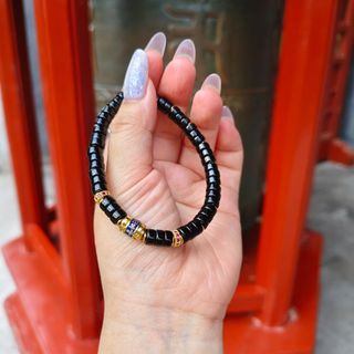 🌸❤️‍🔥Yonghe Temple Pop-up❤️‍🔥 Yonghe Temple Prayer Wheel Xueba Black Glass Bracelet (Includes Blessing Ceremony) | Pre-order, Please Inquire About Availability First64217834830977110