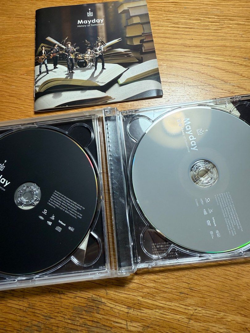 五月天Mayday 自傳History of Tomorrow 日版初回CD+DVD限定盤