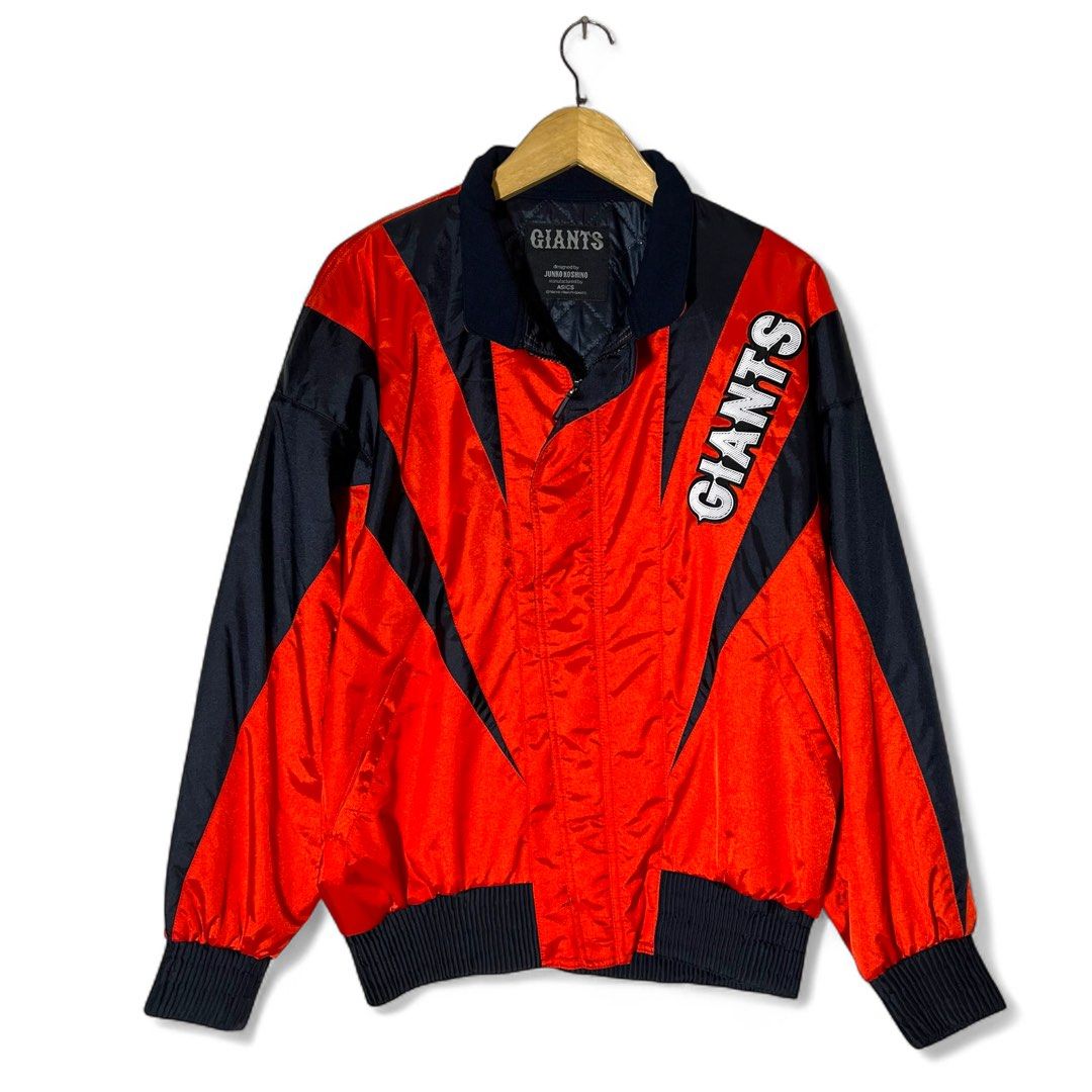 GIANTS JUNKO KOSHINO × asics ジャケット 90s 読売ジャイアンツ 巨人軍 コシノジュンコ アシックス