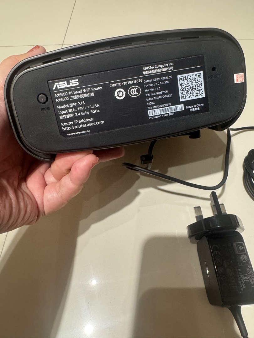 ASUS AX6600 Tri-Band WiFi Router, Computers & Tech, Parts & Accessories ...