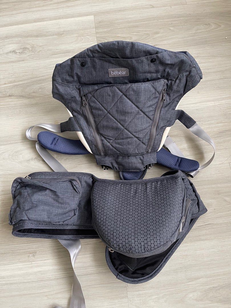 Bebear Baby Carrier (Category: Carriers & Slings) located in Pasig City. Submitted by everythingbabiesandmore (Listing ID 1384304941, Image 1). Description: Used once since baby prefers stroller more. Comes with manual :) no box since it is bulky to store. Shipping c/o buyer..
