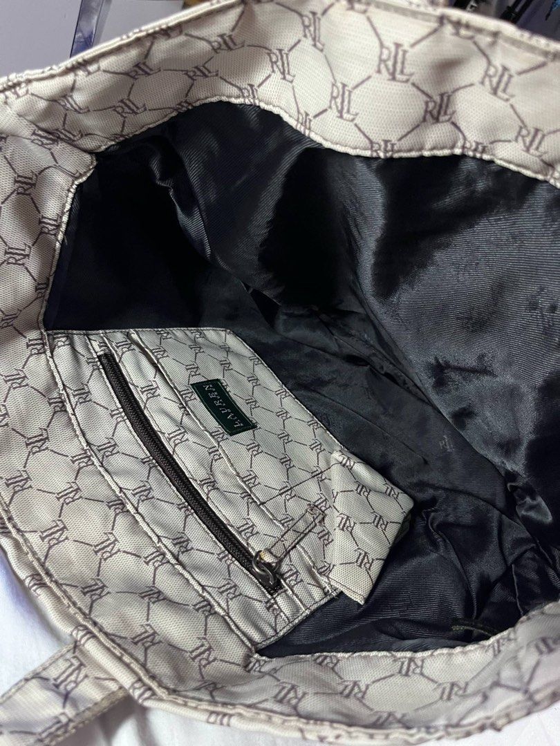 RL bags (Category: Luxury Bags & Wallets) located in Paranaque City. Submitted by shopofashopaholic (Listing ID 1384354679, Image 3). Description: RL bag No flaws, just need cleaning.