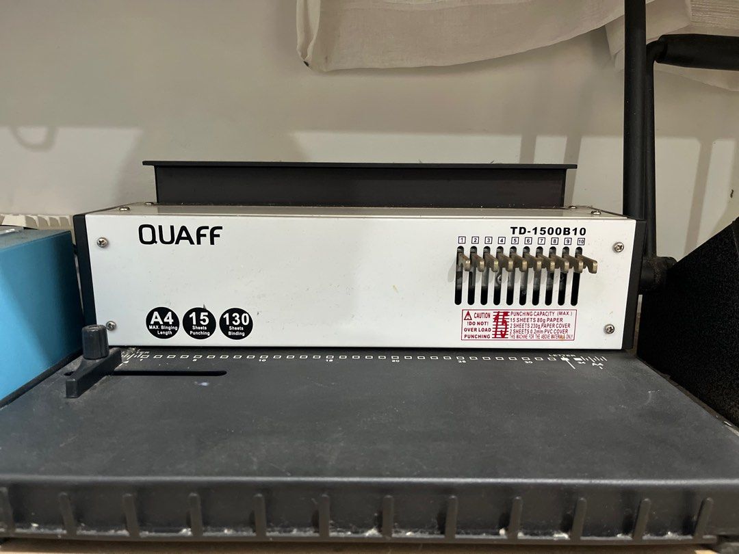 Cameo Silhouette 4, Quaff Wirebinding, Ream Cutter (Category: Craft Supplies & Tools) located in Muntinlupa City. Submitted by sgvcreates (Listing ID 1384321830, Image 3). Description: Take all.