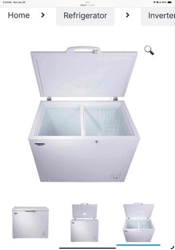 Condura 8.8 cu. ft. Chest Freezer (Category: Refrigerators and Freezers) located in General Trias. Submitted by meskose (Listing ID 1384240899, Image 2). Description: Used for 4 months only. Well maintained Negotiable.