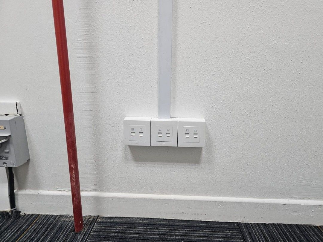 Data Point Pvc Installation Data LAN point port Install / repair / telephone point conversion for ...