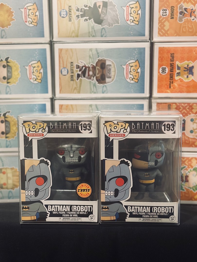 Funko Pop Batman The Anmated Seres 193 Batman Robot Chase em Promoção