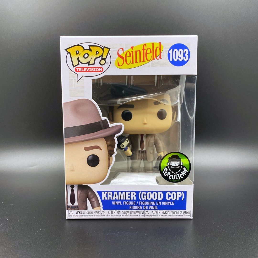 Funko Pop Seinfeld Kramer (Good Cop) (Category: Figurines & Statues) located in Quezon City. Submitted by rex168 (Listing ID 1384357727, Image 1). Description: For sale or for trade Pm for more details.