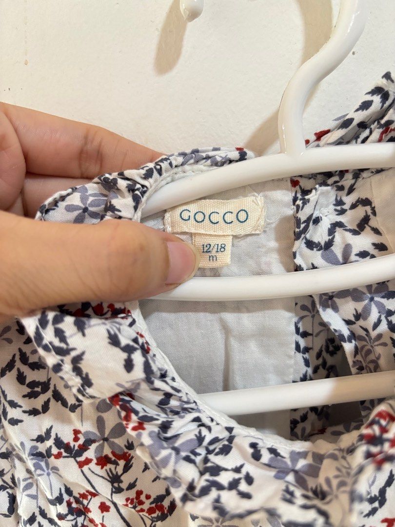 GOCCO BABY DRESS (Category: Babies & Kids Fashion) located in Antipolo. Submitted by yyyyssss26 (Listing ID 1384245081, Image 3). Description: GOCCO 12-18 months .