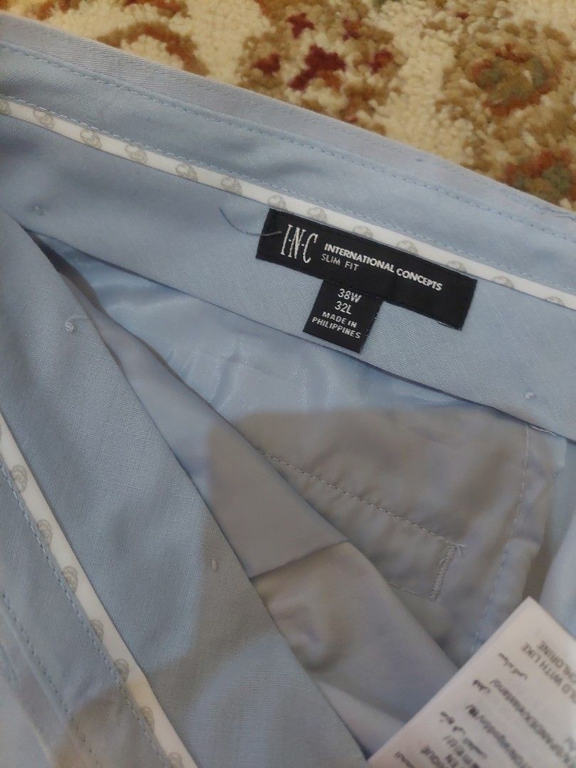 International Concepts Slim Fit Trousers (Category: Trousers) located in Manila. Submitted by aldolase (Listing ID 1384259355, Image 2). Description: International Concepts Slim fit Trousers Waist 36 Length 32 Negotiable. Shoot your price..