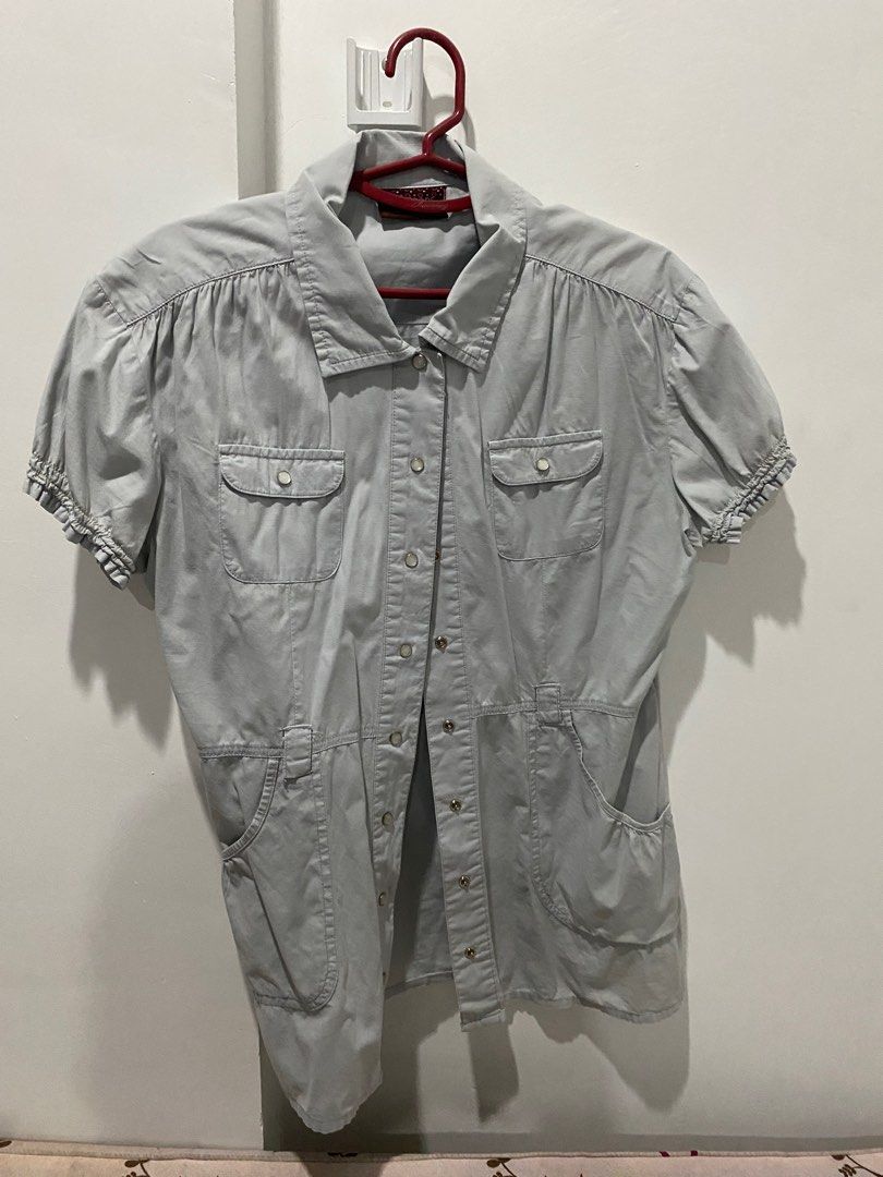 Jag jeans gray top xxl (Category: Blouses) located in Antipolo. Submitted by misschaaaar (Listing ID 1384400791, Image 2). Description: .