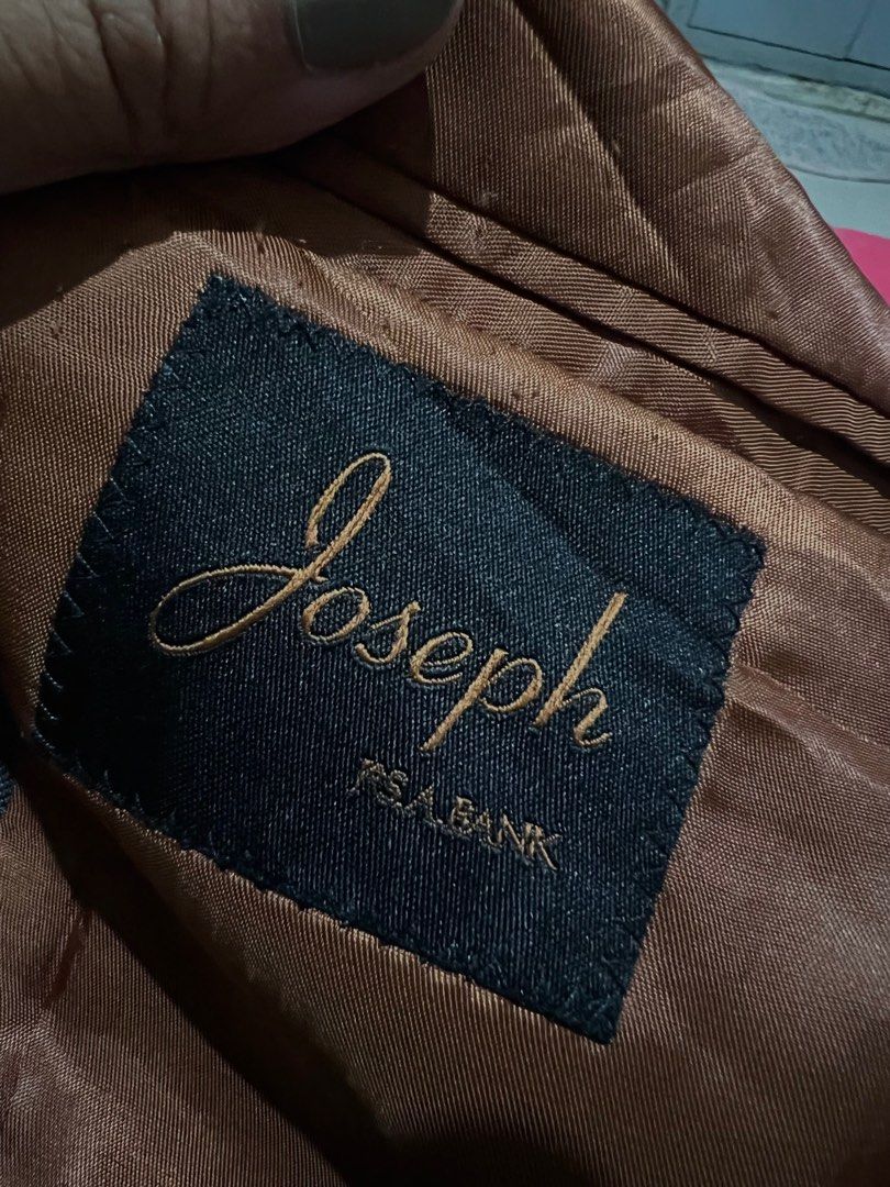 JOSEPH OVERSIZED BLAZER (Category: Coats, Jackets and Outerwear) located in Baguio. Submitted by blackcode1215 (Listing ID 1384399280, Image 3). Description: (All items are slightly used but in good condition) JOSEPH OVERSIZED BLAZER Size: Oversized Color: Dark Gray Dime: L- 32” W- 18” Arm- 27” Price: 500 + SF Location: Baguio City Dropping Area: 2007 2nd floor Maharlika Bldg. For shipping: J&T (nationwide) Mode of payment: Gcash (mine now, pay n