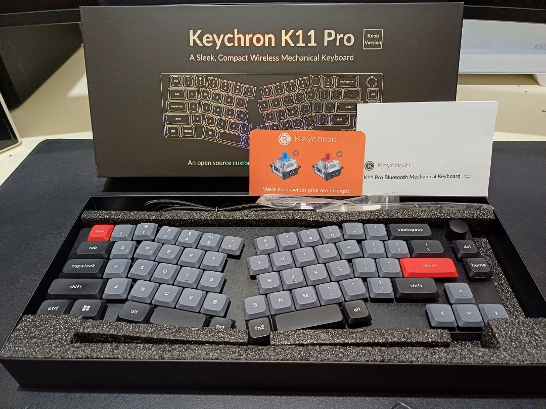 Keychron K11 Pro (Alice Layout), Computers & Tech, Parts & Accessories ...
