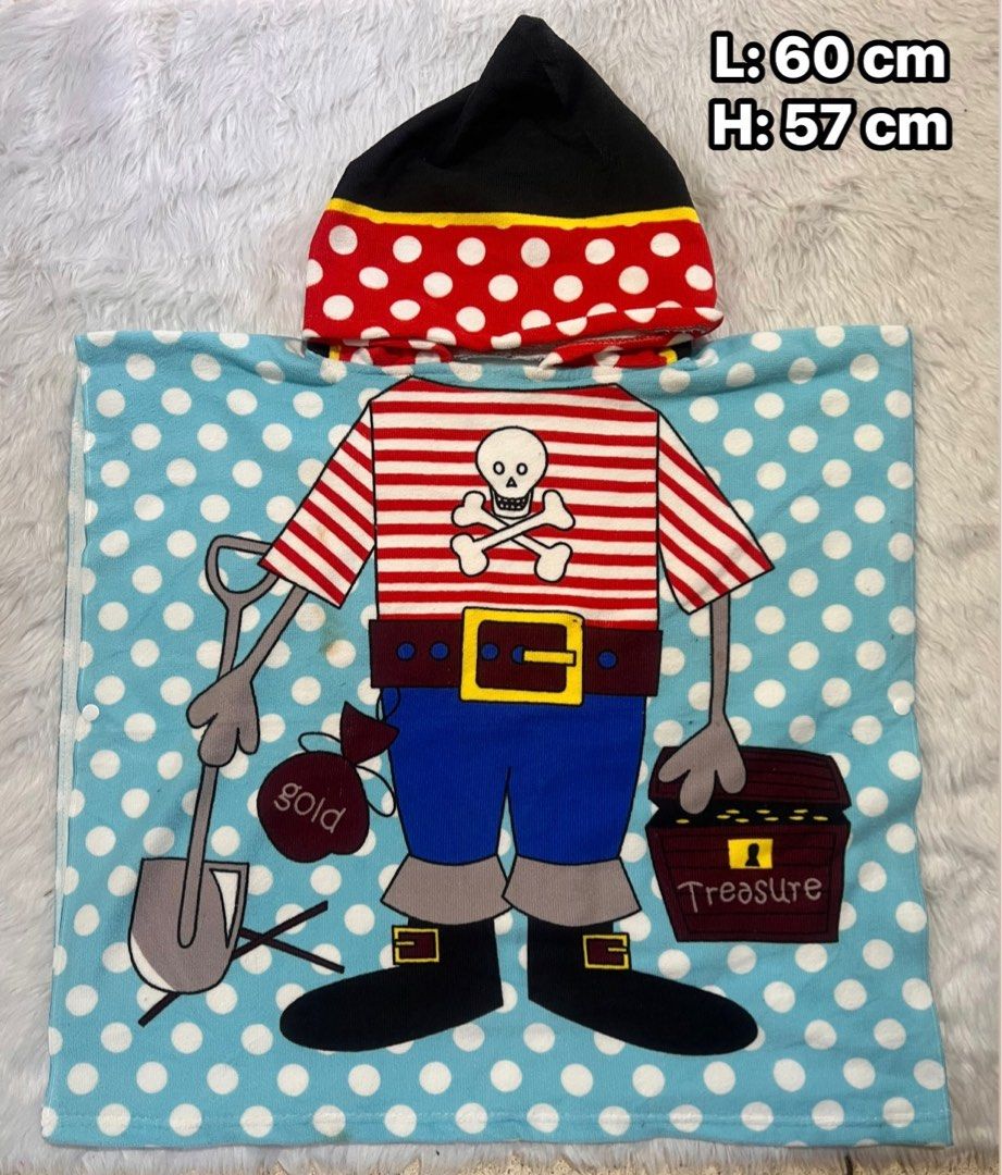Kids hooded towel (Category: Baby Toiletries & Grooming) located in Marikina City. Submitted by 1stuffshop (Listing ID 1384327043, Image 1). Description: Some issue might be from stock.