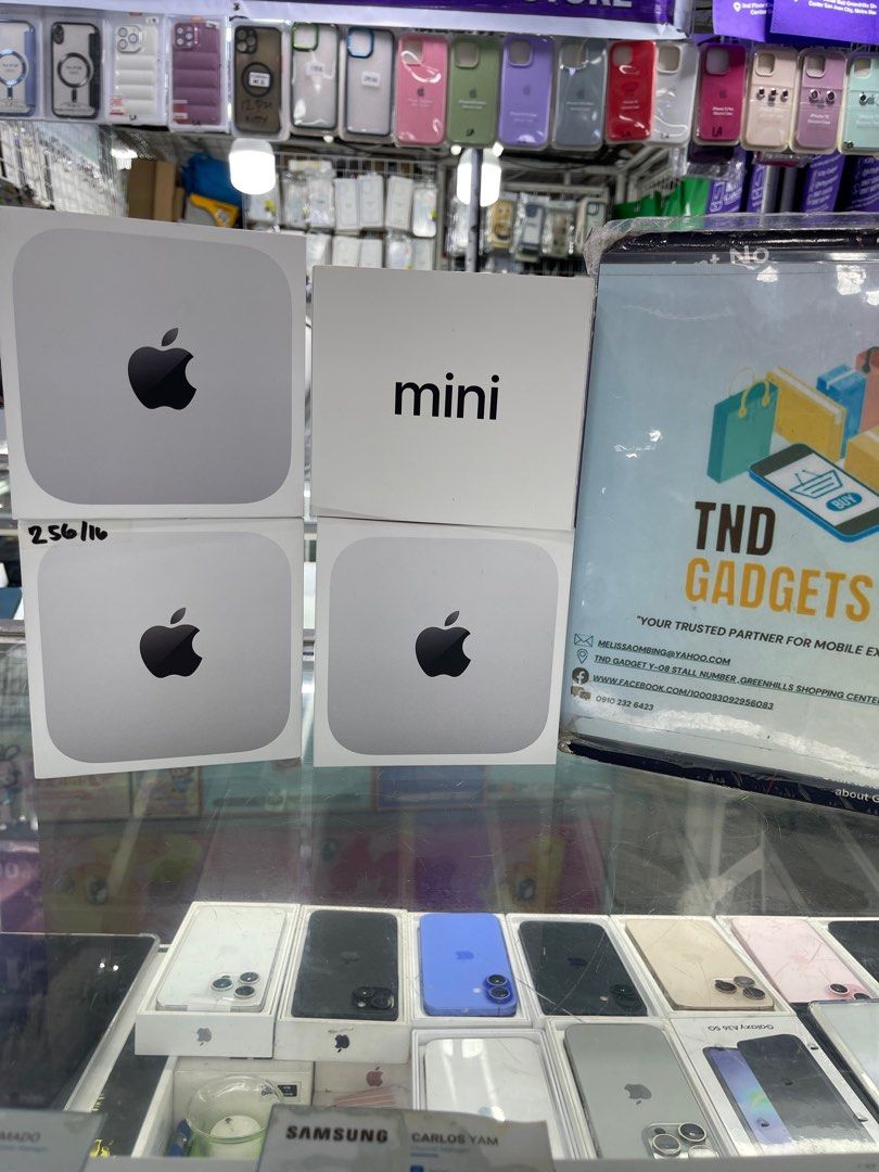 Mac mini m4 chip 2024 (Category: Desktops) located in Pasig City. Submitted by melissaomb01623 (Listing ID 1384426481, Image 3). Description: Mac mini m4 chip 2024 16gb Ram 256gb storage Brand new sealed 1 year warranty 📌pick up store in greenhills shopping center 📌we do cod in metro manila and near provinces just add sf only 📌we ship nationwide via LBC 📌we accept swap/trade in 📌we accept credit card installment 📌we accept ggives 📌we accep