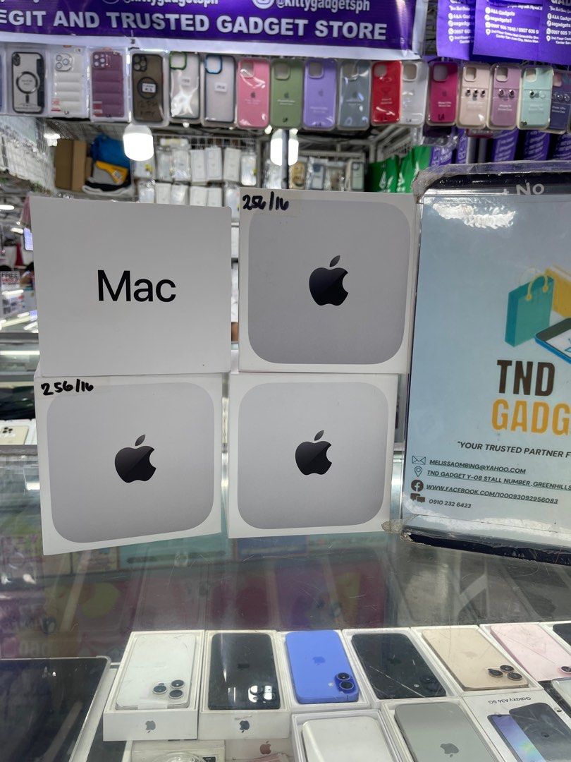 Mac mini m4 chip 2024 (Category: Desktops) located in Pasig City. Submitted by melissaomb01623 (Listing ID 1384426481, Image 2). Description: Mac mini m4 chip 2024 16gb Ram 256gb storage Brand new sealed 1 year warranty 📌pick up store in greenhills shopping center 📌we do cod in metro manila and near provinces just add sf only 📌we ship nationwide via LBC 📌we accept swap/trade in 📌we accept credit card installment 📌we accept ggives 📌we accep