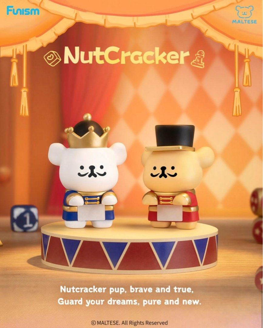 Maltese Pupsnap Hippers - Nutcracker design (Category: Designer & Blind Box Toys) located in Manila. Submitted by stylebeaux (Listing ID 1384414480, Image 1). Description: .