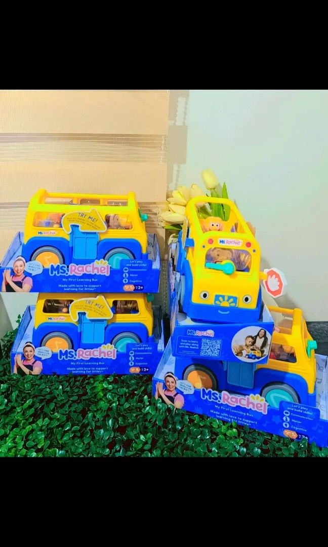 Ms. Rachel My First Learning Bus (Category: Educational & Learning Toys) located in Quezon City. Submitted by mhoniqvela04 (Listing ID 1384404567, Image 2). Description: Orig Brandnew Complete Set Working Well Actual pic posted Pm for video.