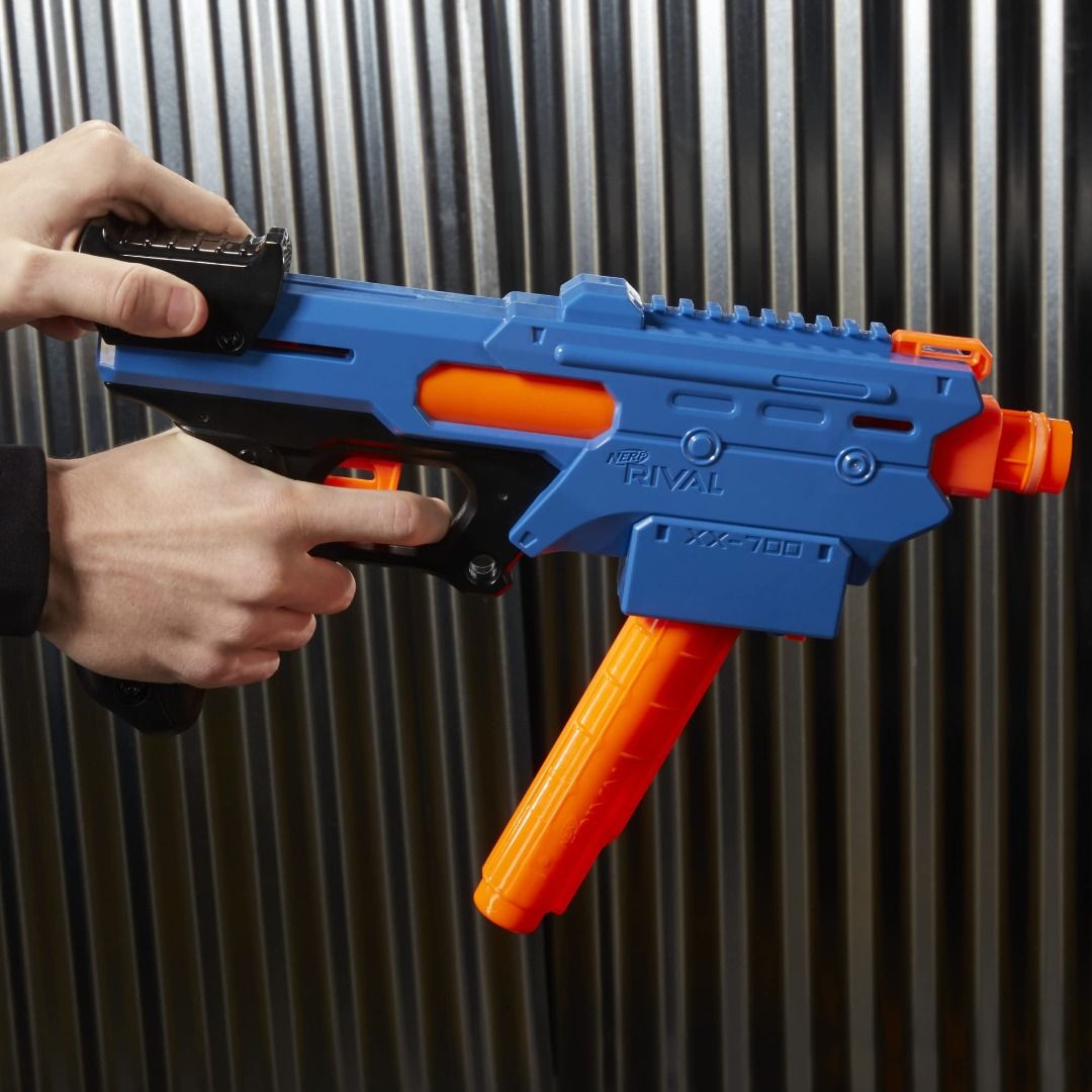 Nerf Rival Finisher XX-700 (Category: Action & Battle Toys) located in Davao. Submitted by nerftoydepot (Listing ID 1384290193, Image 3). Description: Nerf Rival Finisher XX-700 Imported item from US BRAND NEW ON HAND Not sold locally Please TEXT or PM for orders or inquiries. We ship nationwide. Door to door delivery. Payment Options: Gcash/Bank Transfer.