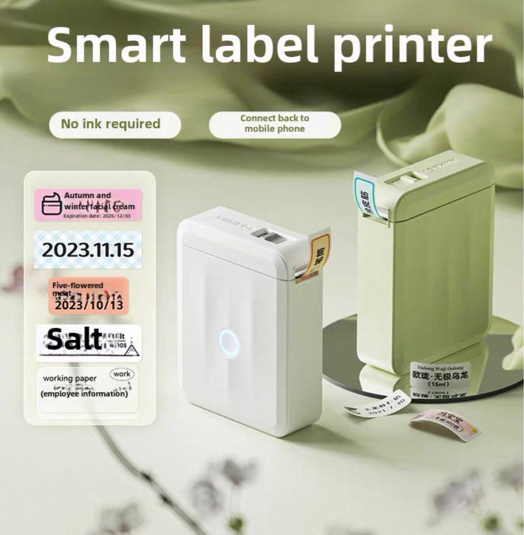 Niimbot Label Printer D110 Mini Handheld, Computers &amp; Tech, Printers ...