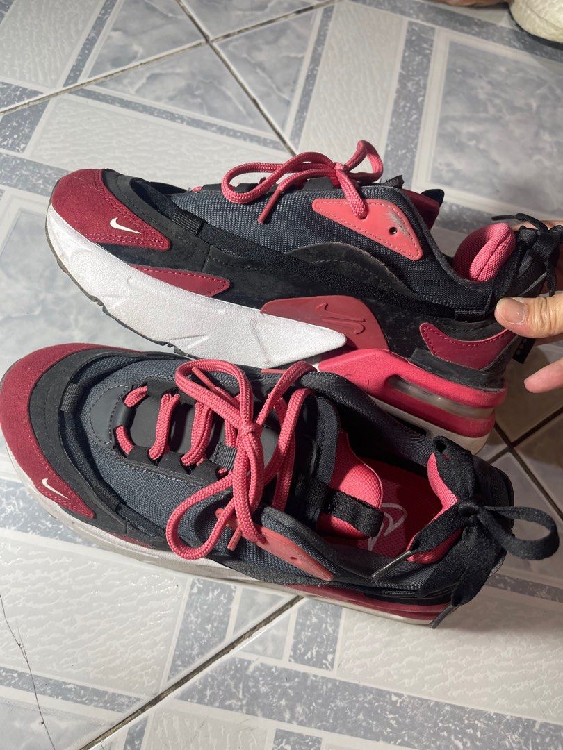 Nike Air Max Furyosa (Category: Sneakers) located in Marikina City. Submitted by elle.desmar (Listing ID 1384423810, Image 2). Description: Barely used. If may flaws barely noticeable naman. Size 8.5womens Comfy naman sya pero masyado mataas for me .