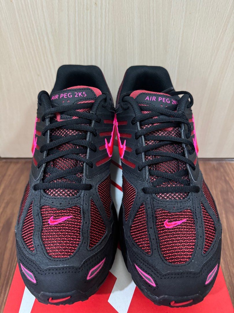 Nike Air Peg 2K5 Fierce Pink (Category: Sneakers) located in Manila. Submitted by docaldwinco (Listing ID 1384342136, Image 2). Description: Nike Air Peg 2K5 Black / Fire Red / Fierce Pink Size 9 US Mens Used a few times, 9/10 condition Complete with original box, paper inserts and online receipt Selling for 2750 only (below SRP of 8395) Price is negotiable for sure buyers Message me.