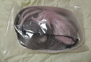 50cm Pink and Gray Medium-Length Curly Wig粉紅及灰色中長曲假髮一個64198419060353110