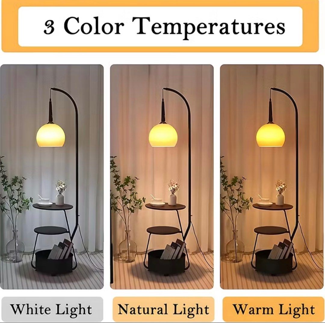 PRE-ORDER | Maria Clara Floor Lamp (Category: Lighting) located in Manila. Submitted by _marganicole (Listing ID 1384323037, Image 2). Description: Pre-order (ETA 3-5 days) Once the item is on-hand we can do lalamove same day delivery or thru J&T, LBC🤍 About Maria Clara Floor Lamp👀 - Iron Lamp Body | Wooden Coffee Table Glass Lampshade - Adjustable Height: 145cm-160cm - Power: LED bulb included* - Color: Wood - 3 Color Temp: White Light, Natura