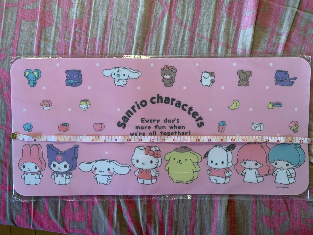 Sanrio desk/mouse pad (Category: Mouse & Mousepads) located in Binan City. Submitted by all_deals (Listing ID 1384342973, Image 2). Description: Brand new and 100% authentic Given as gift but too big for my computer desk. Shipping shouldered by buyer Payment via Gcash or bank transfer Confirmed payment first before shipping Bogus miners,reservers and offers will be bad-rated. .