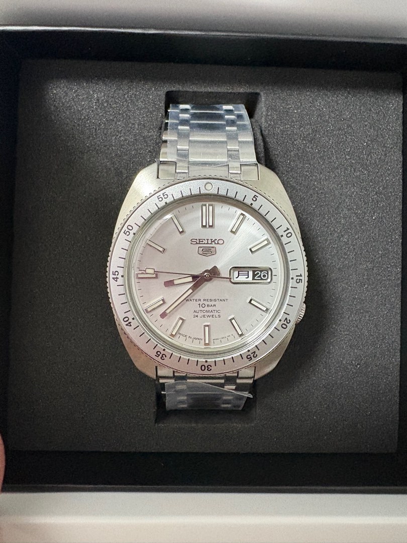 Seiko 5 SBSA311 SRPL91 Silver limited edition Made in Japan
