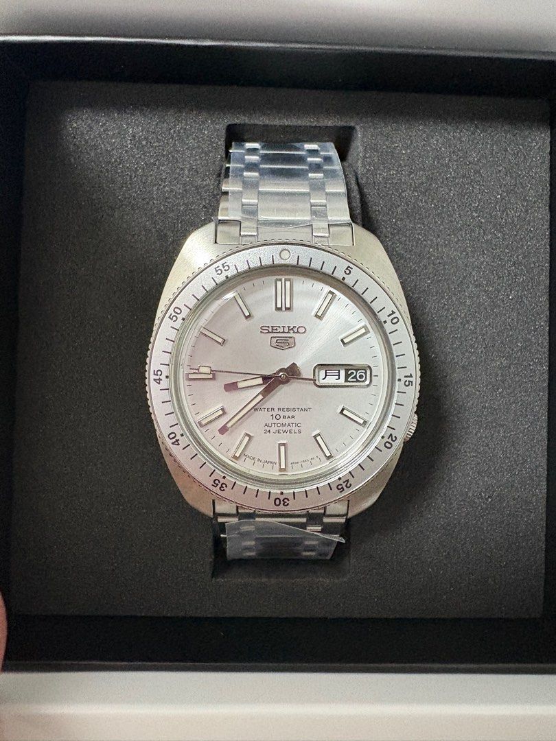 Seiko 5 SBSA311 SRPL91 Silver limited edition Made in Japan