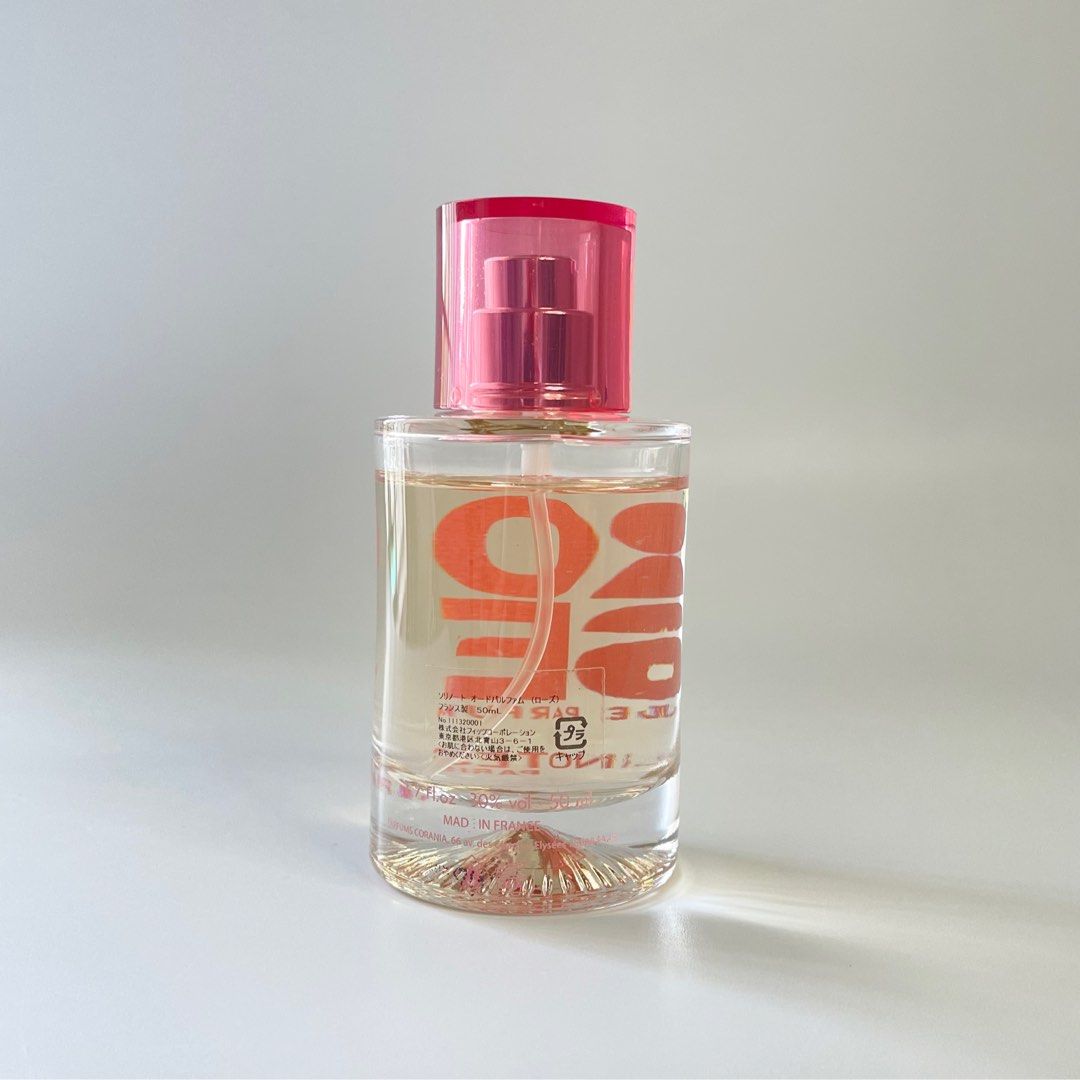 Solinotes Paris Rose EDP 50ml (Category: Fragrance & Deodorants) located in Cavite. Submitted by datsoretro (Listing ID 1384385954, Image 2). Description: Please check photos for remaining amount. Rose by Solinotes is a Floral fragrance for women and men. Rose was launched in 2017. Top notes are Litchi and Bergamot; middle notes are Rose and Magnolia; base note is Cedar..