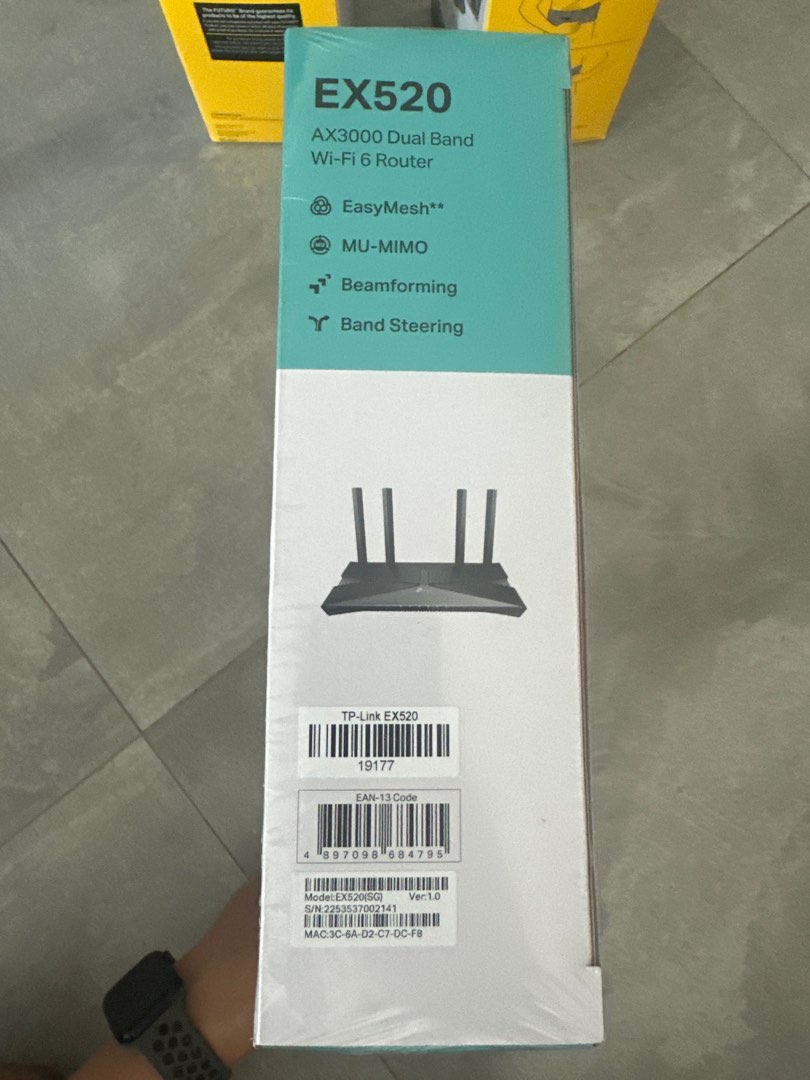 TP-Link Aginet EX520 AX3000 Wi-Fi 6 Router, Computers & Tech, Parts ...