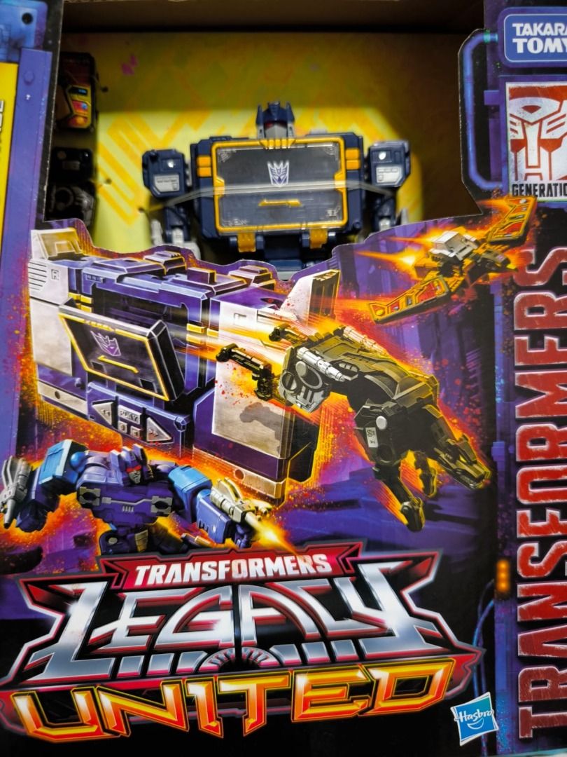 Transformers Legacy United Soundwave with Ravage, Rumble, Buzzsaw (MISB ...