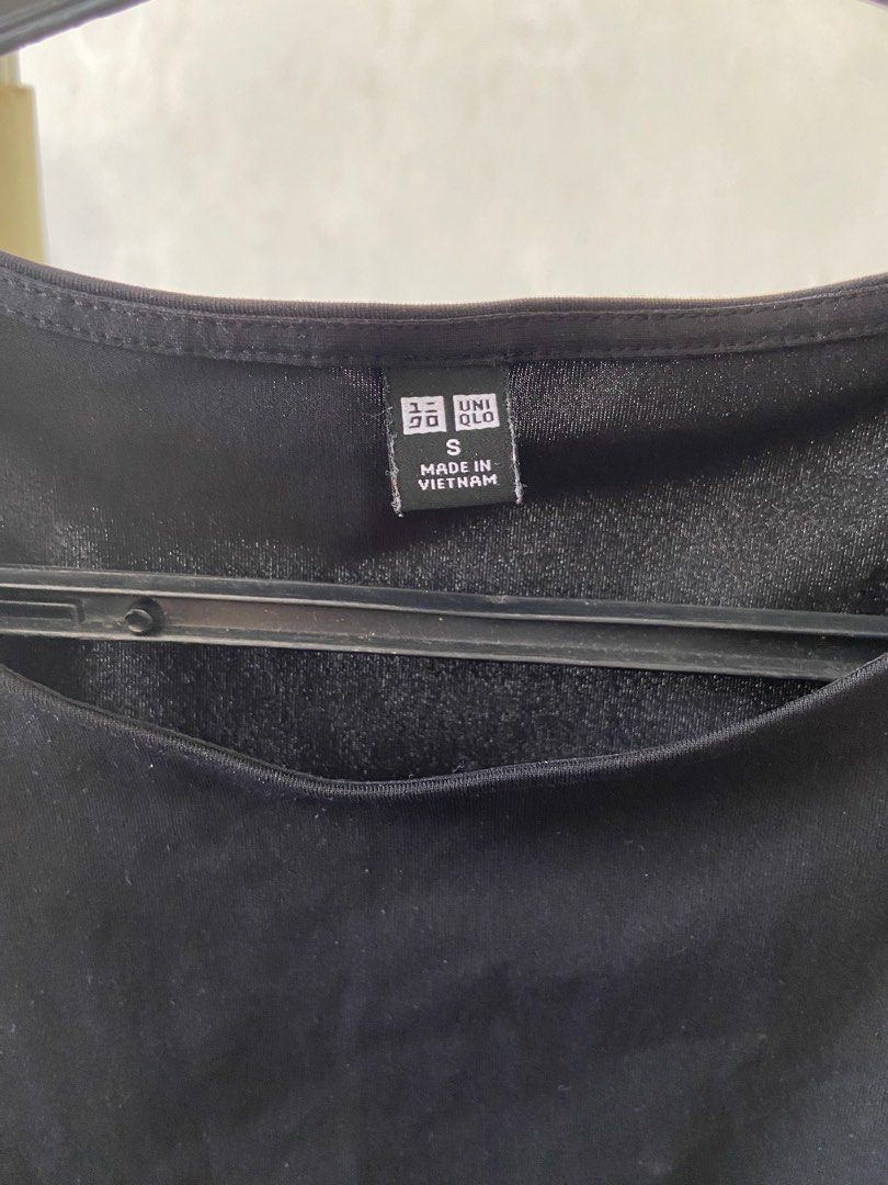 Uniqlo Black Dress (Category: Dresses) located in Manila. Submitted by declutteringacc55090 (Listing ID 1384292454, Image 2). Description: Condition: 10/10 RFS: Decluttering ‼️ITEM IS LAST PRICE .