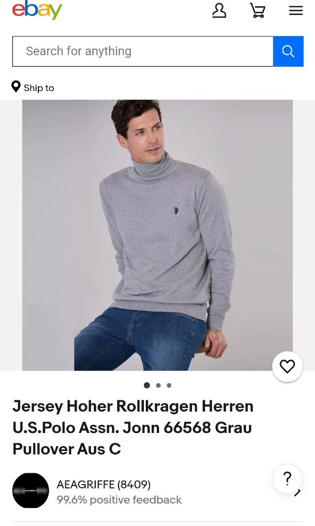 US POLO ASSN PULLOVER SWEATER