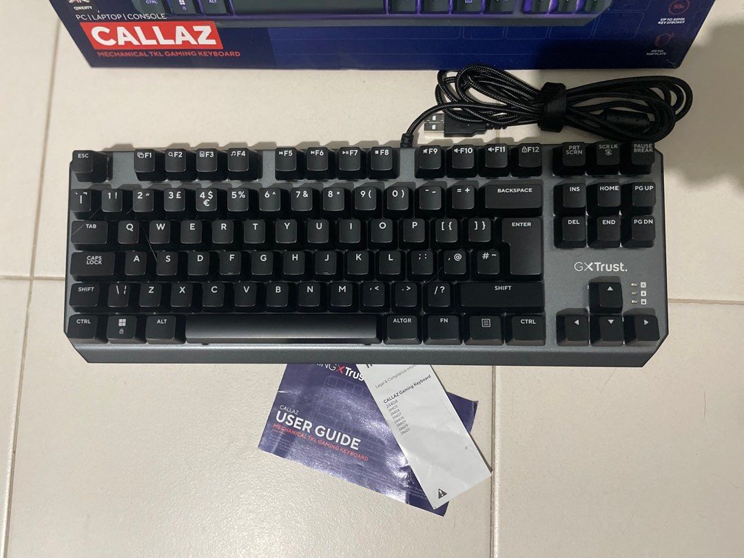 Wired mechanical keyboard, Computers & Tech, Parts & Accessories ...