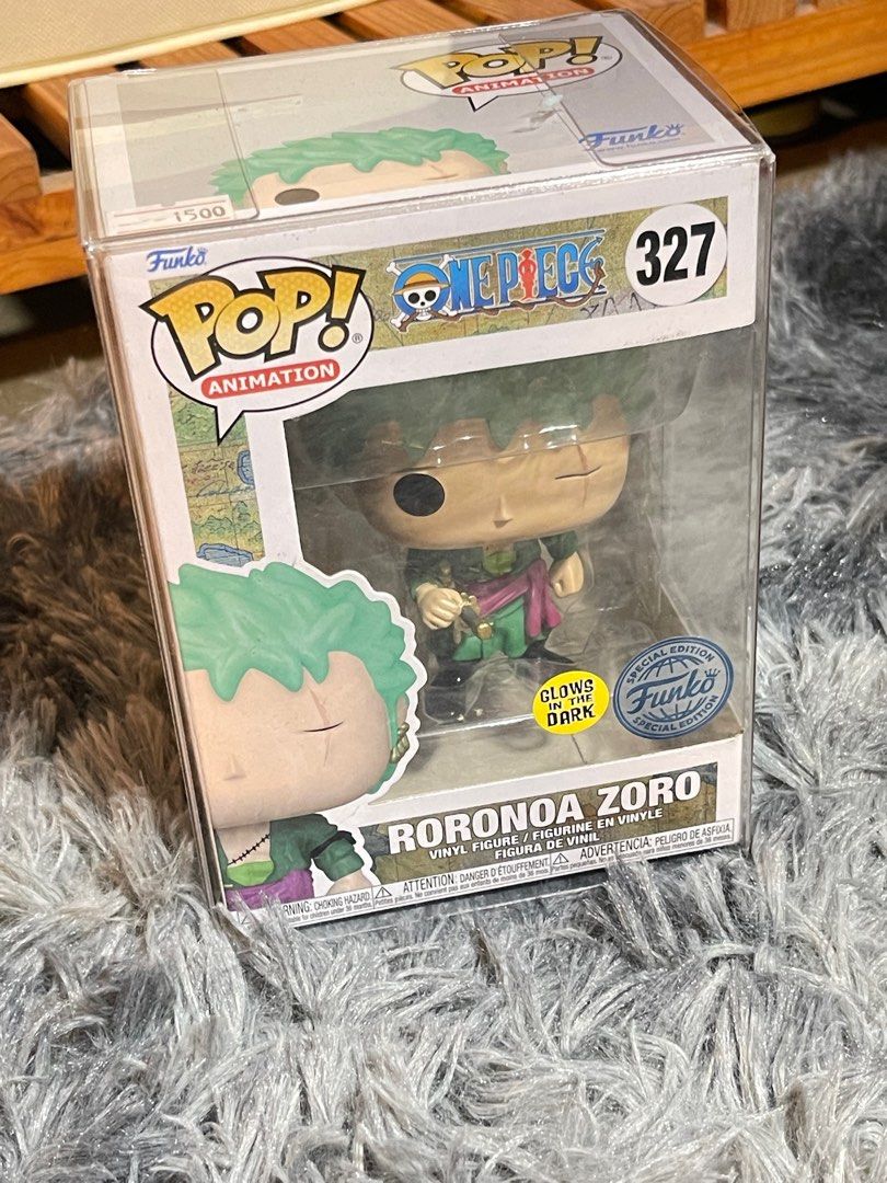 zoro one piece glow in the dark (hardcase) (Category: Designer & Blind Box Toys) located in Angeles City. Submitted by thatssheila26 (Listing ID 1384404566, Image 2). Description: .