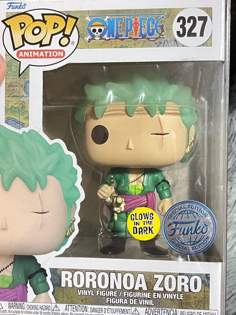 zoro one piece glow in the dark (hardcase) (Category: Designer & Blind Box Toys) located in Angeles City. Submitted by thatssheila26 (Listing ID 1384404566, Image 1). Description: .