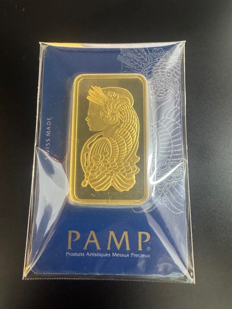 Spot+1.6% | 100g PAMP Gold bar | 999.9 Purity, Hobbies & Toys, Memorabilia  & Collectibles, Currency on Carousell