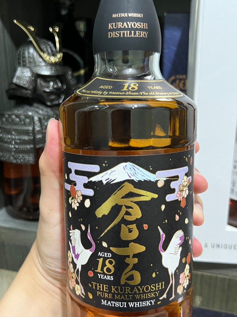 倉吉Kurayoshi 18年特別版純麥芽威士忌, 嘢食& 嘢飲, 酒精飲料- Carousell
