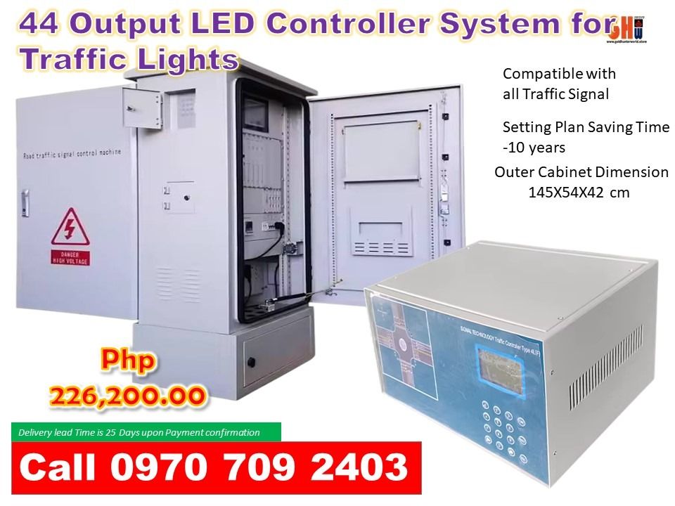 44 Output LED Controller System for Traffic Lights, Commercial ...