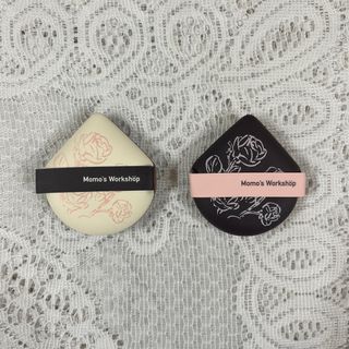 毛吉吉 玫瑰系列 Geego 水滴形粉撲 Momo's Workshop Rose Collection Puff x264230842128643110