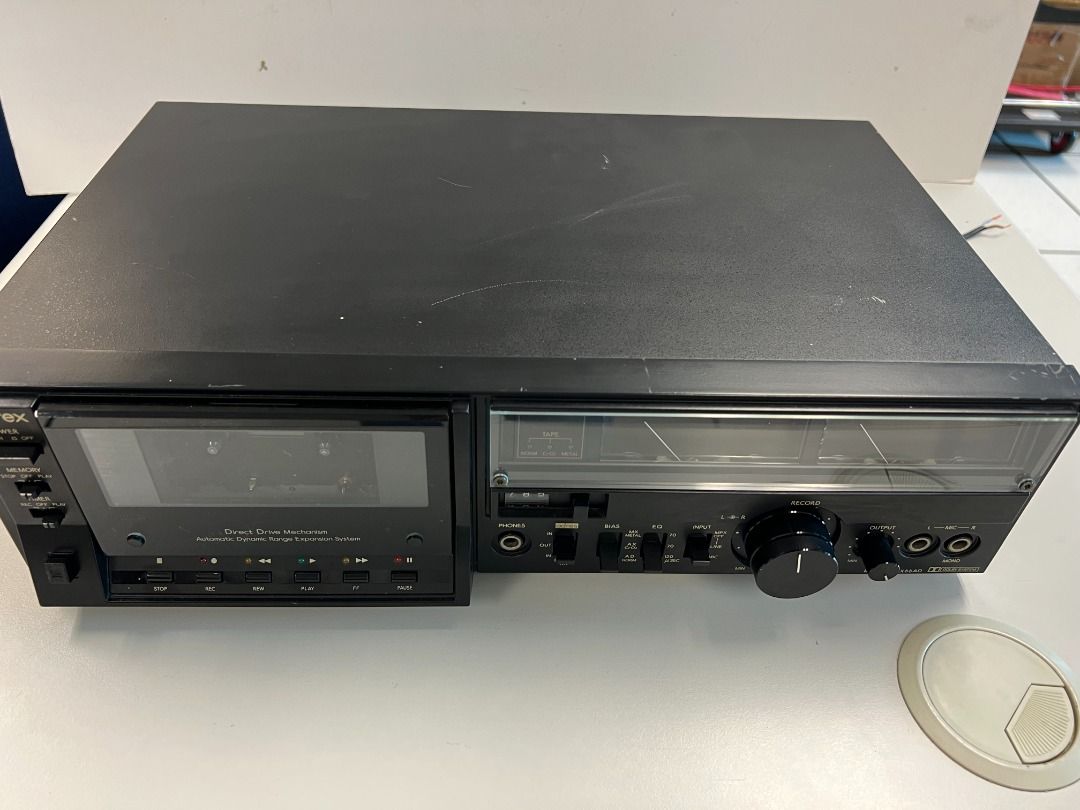東芝TOSHIBA Aurex PC-X66AD~直插香港~220v, 音響器材, 錄音機