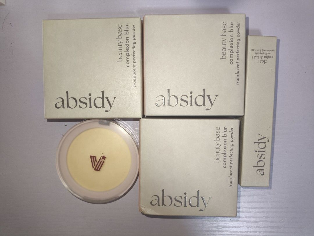 absidy l vice co (Category: Makeup) located in Bulacan. Submitted by okidokiiii (Listing ID 1387920443, Image 1). Description: ALL BNEW AND SEALED absidy powder - 350 (2 petal and 1 milk) SOLD MILK❌ absidy browgel - 280 SOLD❌ vice co powder - 320 (banana) loc: bocaue, bulacan 🚛 j&t payment first.