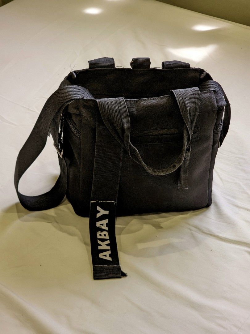 Akbay Mini Gabby 3-way Bag (Category: Sling Bags) located in Manila. Submitted by labrinthlsd001 (Listing ID 1387795300, Image 1). Description: Akbay Mini Gabby 3-way Bag Lightly used, has so many pockets. Versatile too! Well taken care of. Feel free to offer; happy to assist..