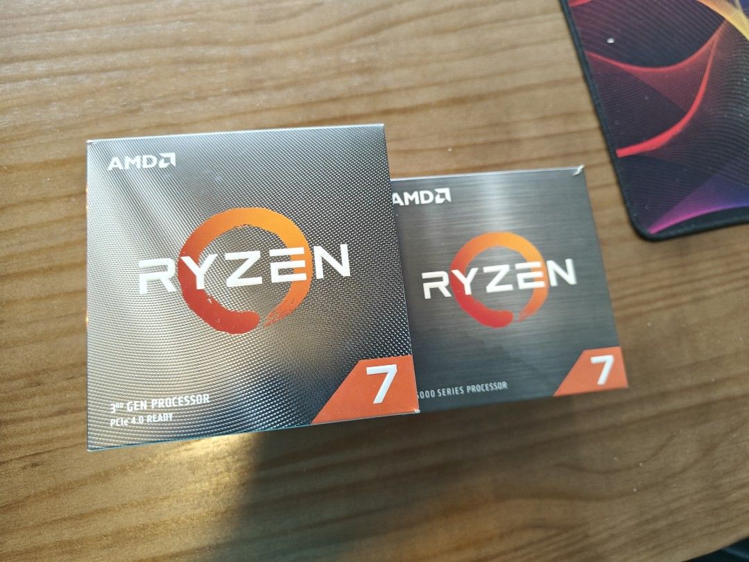 AMD Processor box (Category: Other Accessories) located in Kuala Lumpur. Submitted by itxlab (Listing ID 1387805094, Image 1). Description: box only. rm10 each got ryzen 7 3700x ryzen 7 5800x.