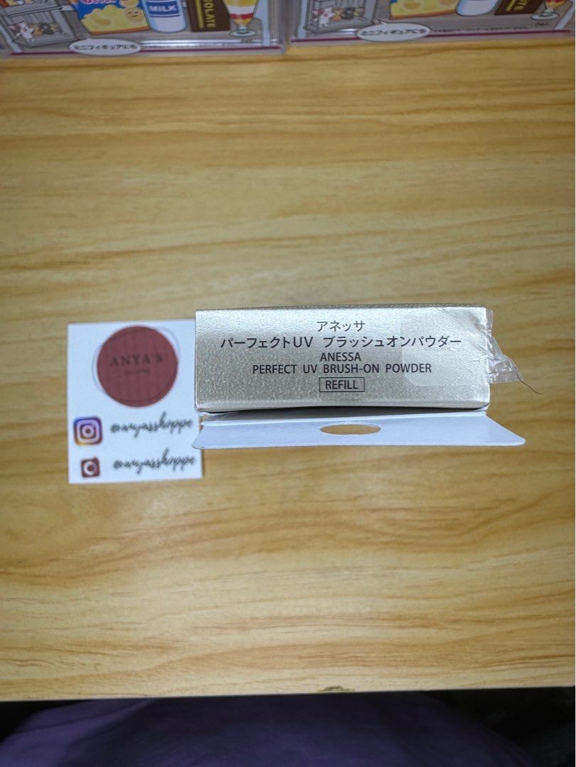 ANESSA PERFECT UV BRUSH-ON POWDER (REFILL) (Category: Face Care) located in Paranaque City. Submitted by anyasshoppe (Listing ID 1387909262, Image 2). Description: FOR SALE: ANESSA PERFECT UV BRUSH-ON POWDER (REFILL) * Brand New and bought in Japan * RFS: This is the refill only. Realized that I purchased the refill and not the Brush when I got back from Japan after I opened my tax-free purchases. That's why the box was opened but not the content