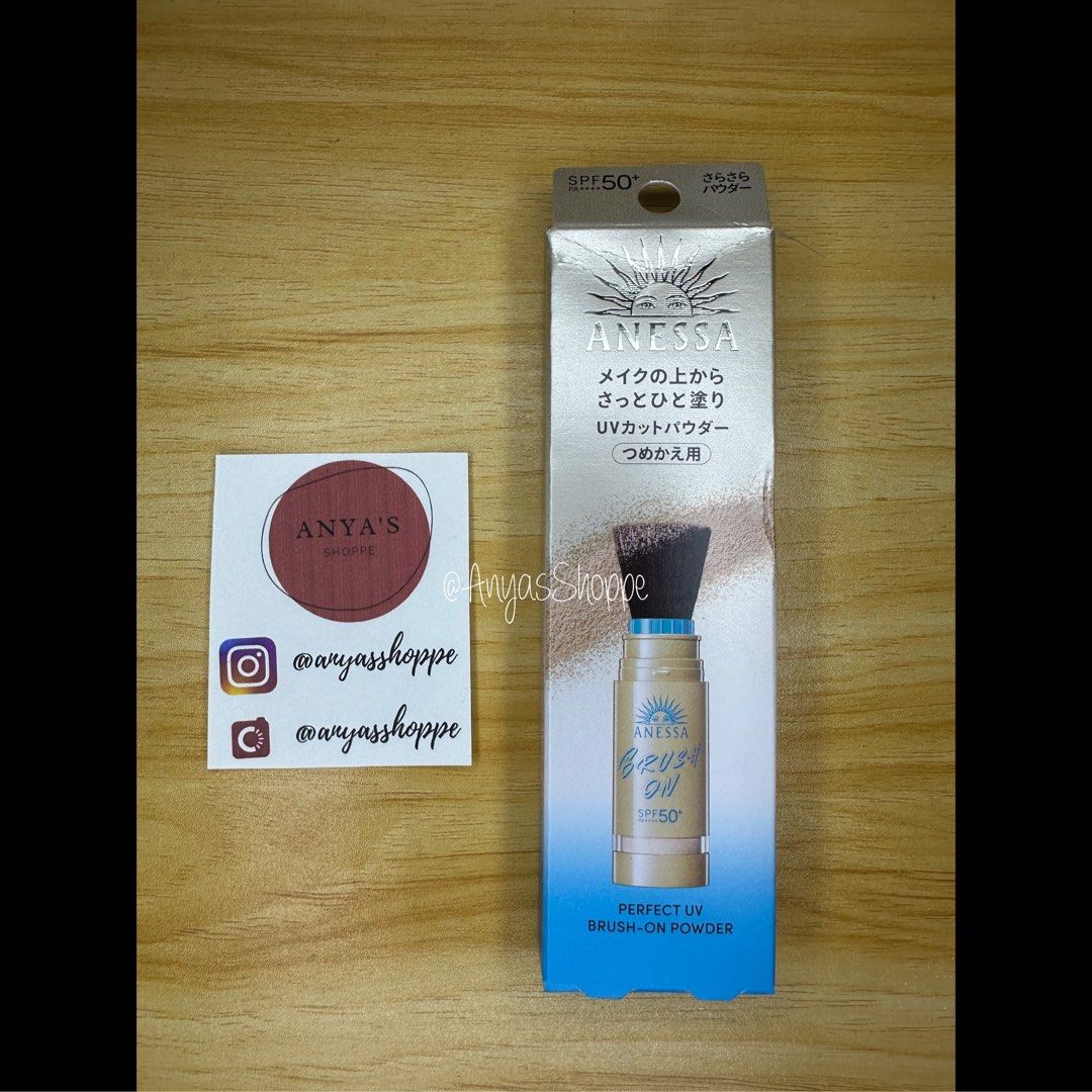 ANESSA PERFECT UV BRUSH-ON POWDER (REFILL) (Category: Face Care) located in Paranaque City. Submitted by anyasshoppe (Listing ID 1387909262, Image 1). Description: FOR SALE: ANESSA PERFECT UV BRUSH-ON POWDER (REFILL) * Brand New and bought in Japan * RFS: This is the refill only. Realized that I purchased the refill and not the Brush when I got back from Japan after I opened my tax-free purchases. That's why the box was opened but not the content